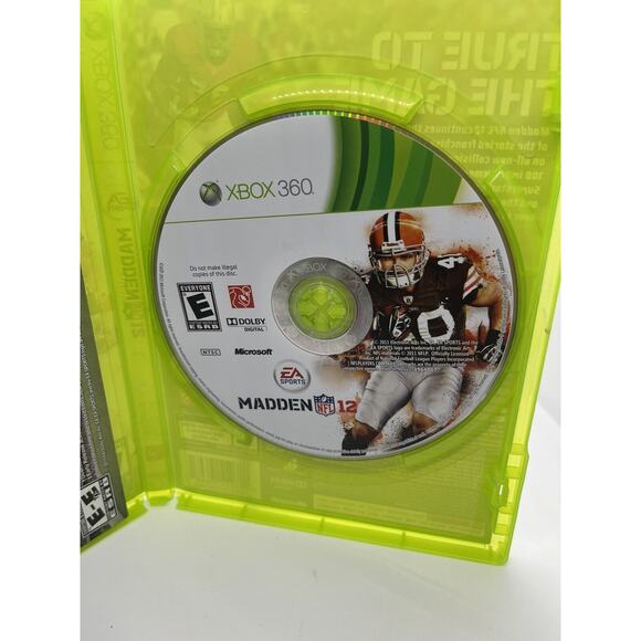 Madden NFL 12 (Xbox 360, 2011) Tested + Working - Picture 5 of 8
